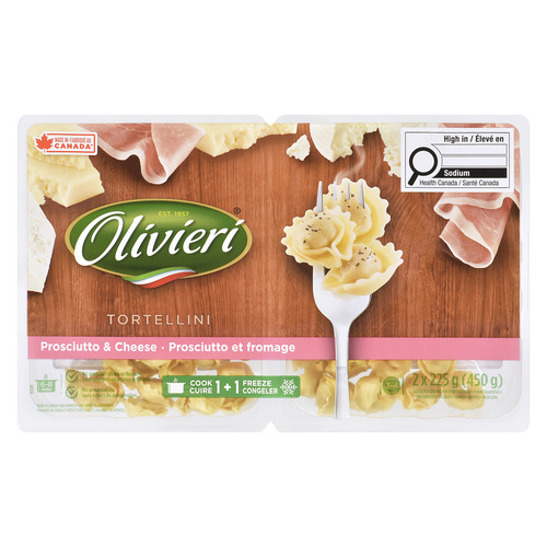 Olivieri Prosciutto with Cheese Tortellini