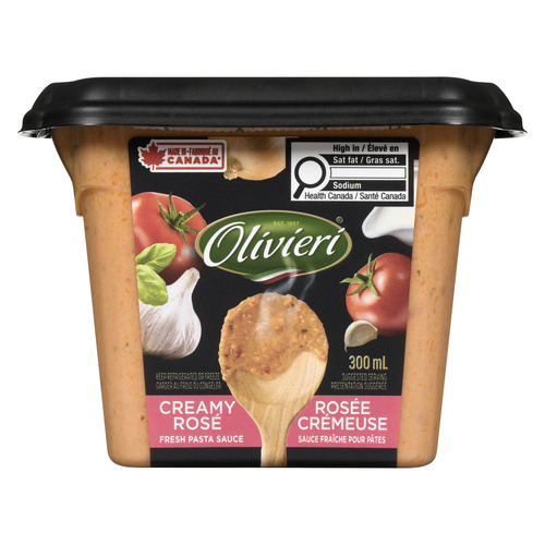 Olivieri Creamy Rose Fresh Pasta & Cooking Sauce