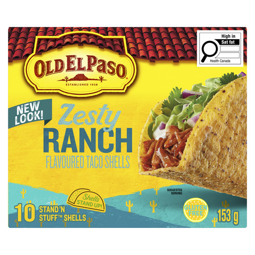 Old El Paso Stand n' Stuff Taco Shells, Cheesy Blasted, Gluten Free
