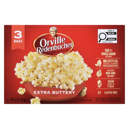 Orville Popcorn Extra Buttery