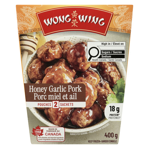 Wong Wing Frozen Pork Honey Garlic
