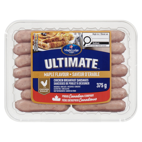 Maple Lodge Farms Frozen Ultimate Sausage Original Chicken
