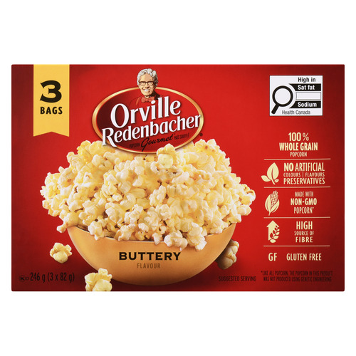 Orville Popcorn Extra Buttery