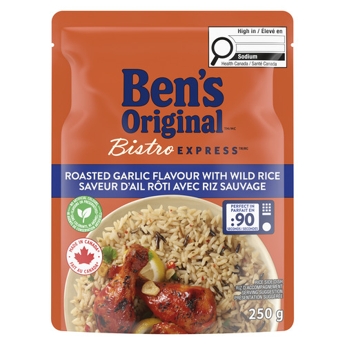 Buy Ben's Original Bistro Express Rice Garlic Long Grain & Wild 250 g ...