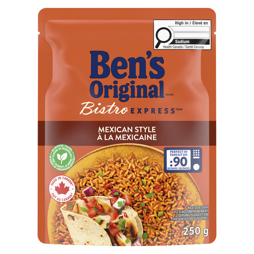 Buy Ben's Original Bistro Express Rice Side Dish Mexican Style 250 g ...