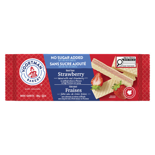 No Sugar Added Strawberry Wafer Cookies