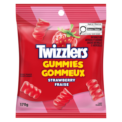 Twizzlers Candy Gummies Strawberry