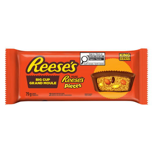 Reese's Peanut Butter Big Cups Stuffed With Candy King Sized