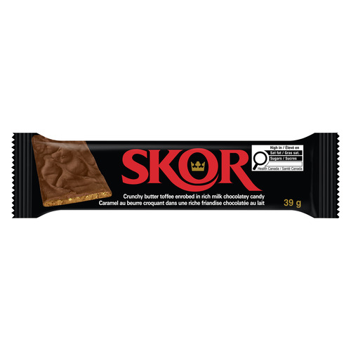 Skor Chocolate Bar Rich In Milk Buttery Toffee Crunch