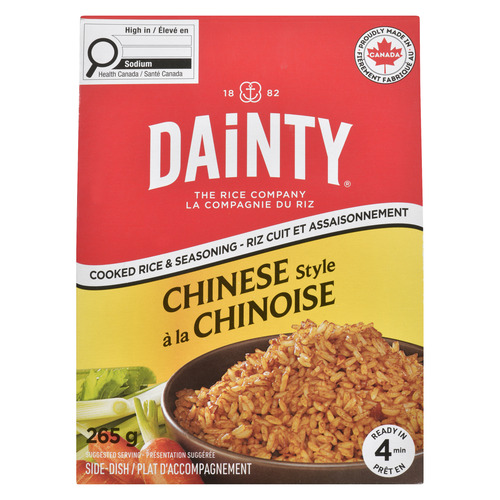 Cooked Rice & Seasoning Chinese Style