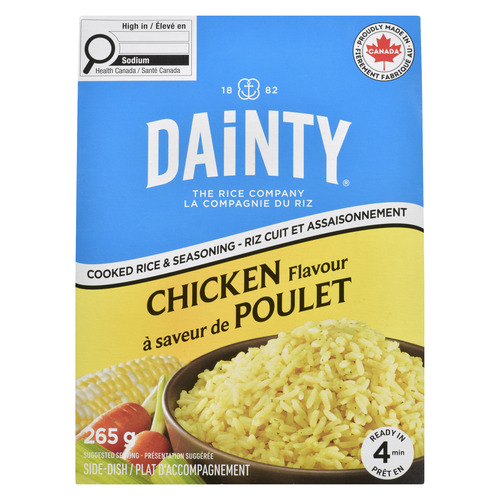 Dainty Cooked Rice & Seasoning Beef Flavour