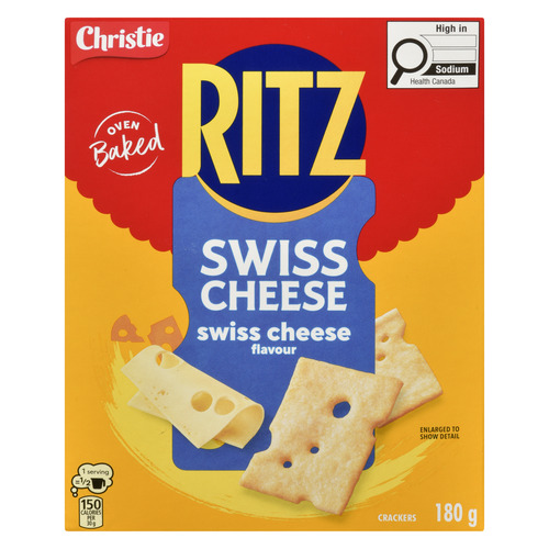 Ritz Crackers Swiss Cheese 180 g