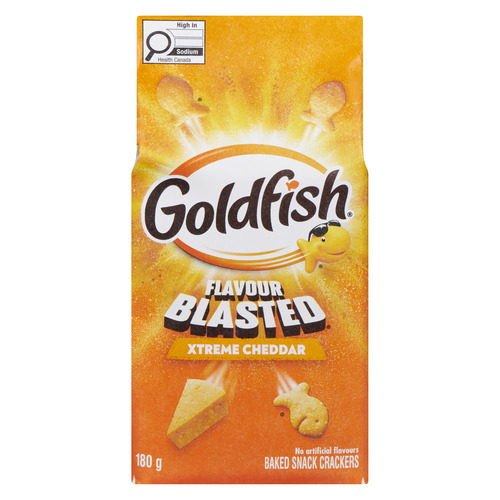 Pepperidge Farm Goldfish Crackers Flavour Blasted Extreme Cheddar