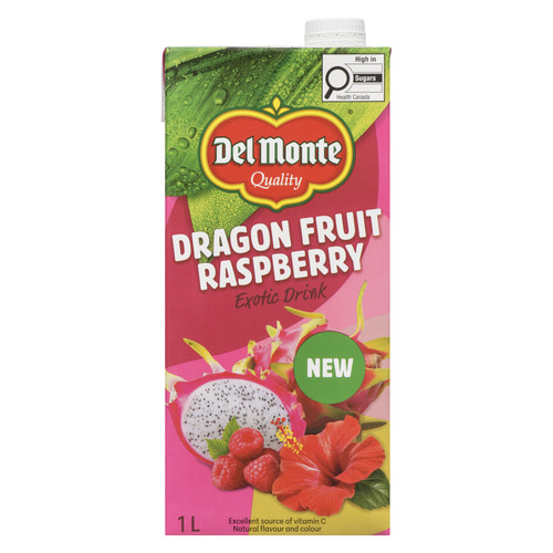 Del Monte Exotic Drink Dragon Fruit Raspberry