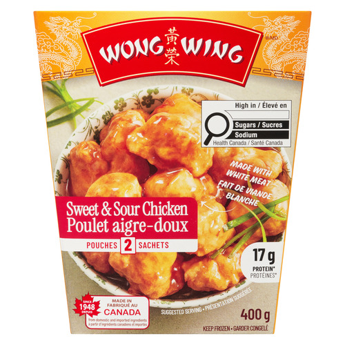 Wong Wing Sweet And Sour Chicken