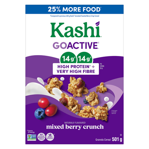 Kashi Goactive Mixed Berry Crunch Cereal
