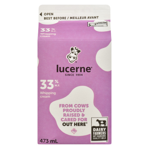 Lucerne 33% Whipping Cream