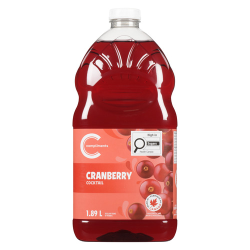 Compliments Cocktail Cranberry Cherry