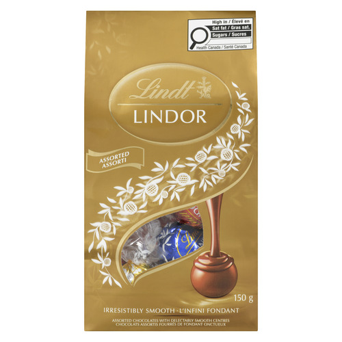 Lindt LINDOR Double Chocolate Truffles Bag