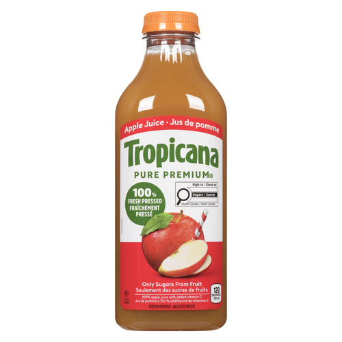 Buy Tropicana Chilled Apple Juice Pure Premium 1.36 L | Thrifty Foods