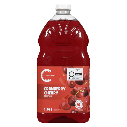 Compliments Cocktail Cranberry Cherry