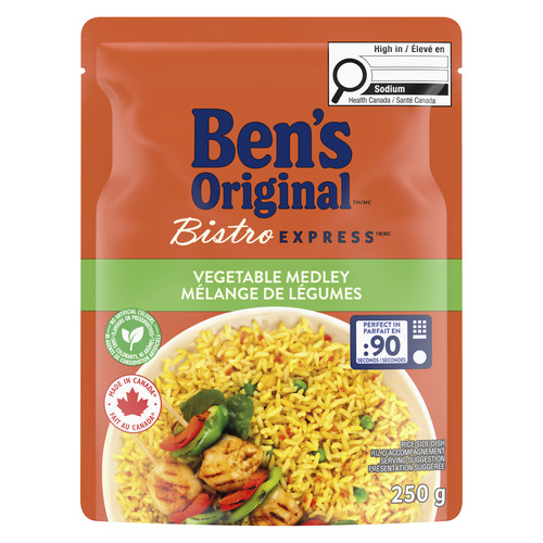 Buy Ben's Original Bistro Express Vegetable Medley Rice Side Dish 250 g ...