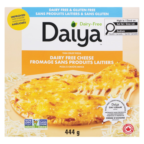 Buy Daiya Vegan Gluten-Free Frozen Pizza Cheese Lover's 444 g | IGA