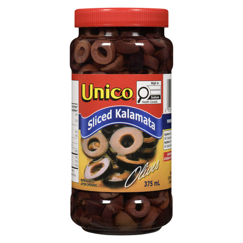 Unico Kalamata Olives Sliced