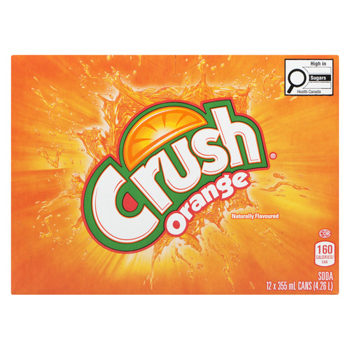 Crush Orange Soft Drink