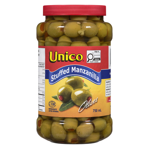 Unico Olives Stuffed Manzanilla