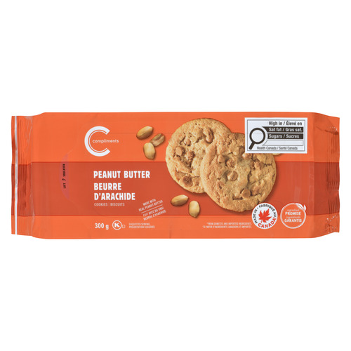 Compliments Peanut Butter Cookies