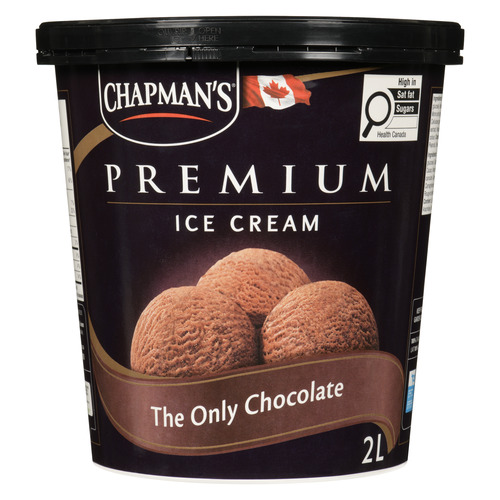 Buy Chapmans Ice Cream Premium Chocolate 2 L | FreshCo