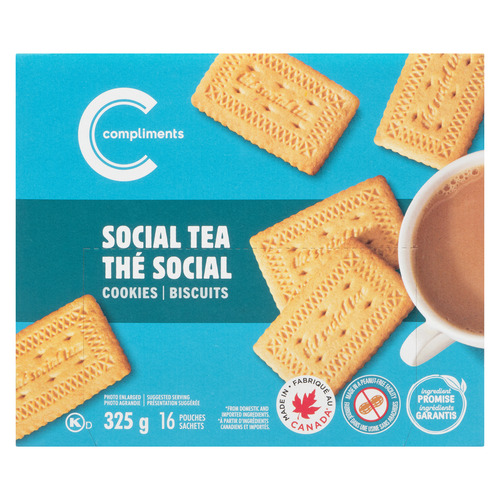 Compliments Cookies Social Tea