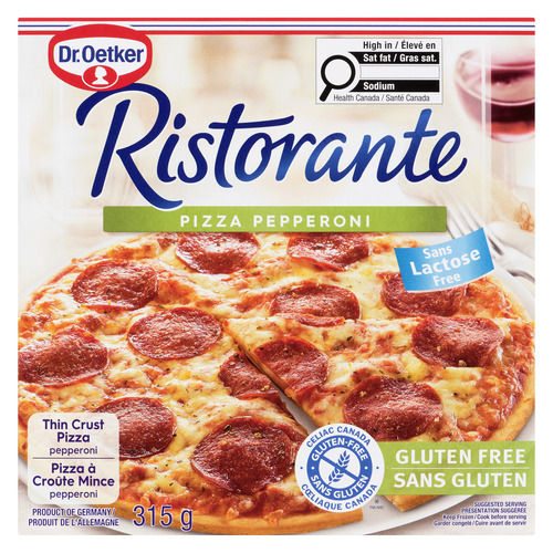 Dr. Oetker Ristorante Gluten-Free Frozen Pizza Pepperoni