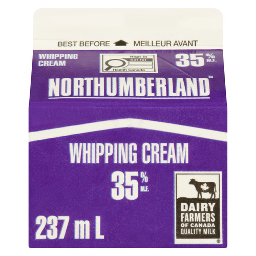 Buy Northumberland 35% Whipping Cream 237 ml | IGA