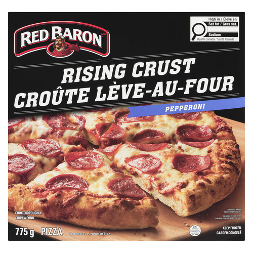 Red Baron Rising Crust Pepperoni Frozen Pizza