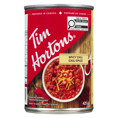 Buy Tim Hortons Chili Spicy Beef 425 g | Thrifty Foods