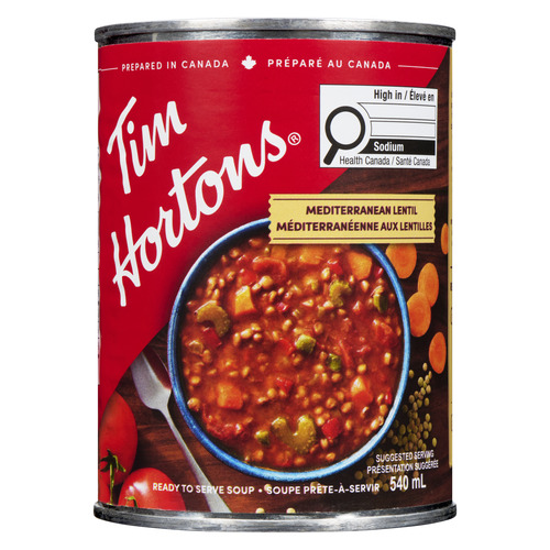Tim Hortons Mediterranean Lentil Soup