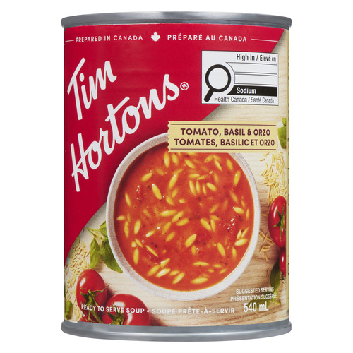 Tim Hortons Tomato, Basil and Orzo Soup