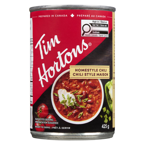 Tim Hortons Homestyle Beef Chili