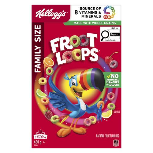 Kellogg's Froot Loops Cereal 480 g
