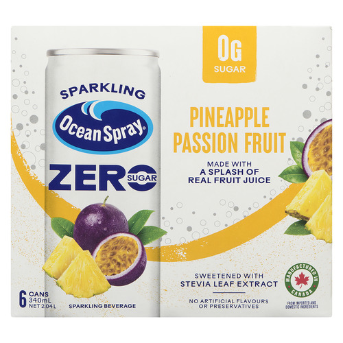 Ocean Spray Zero Sugar Mixed Bry Sparkling Beverage