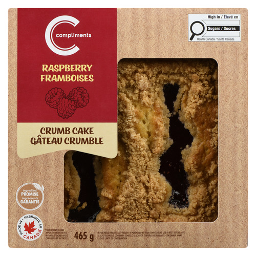 Compliments Crumb Cake Raspberry