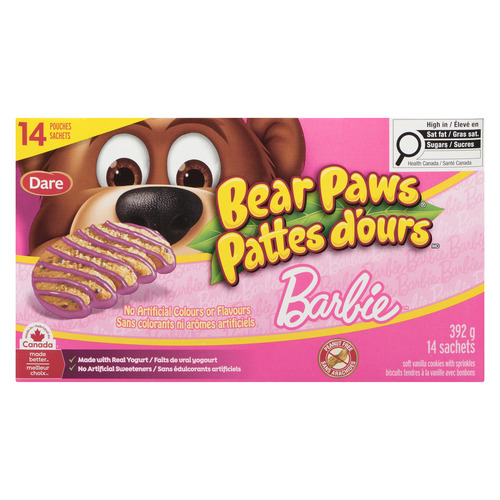 Dare Bear Paws Cookies