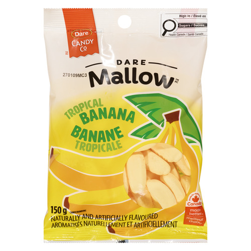 Dare Mallow Candy Tropical Banana