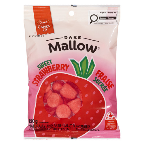 Dare Mallow Candy Sweet Strawberry