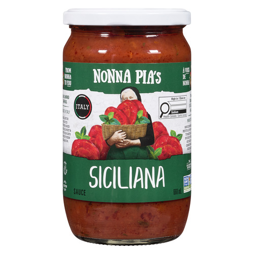 Nonna Pia's Siciliana Pasta Sauce