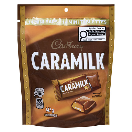 Cadbury Caramilk Mini Bars Chocolate