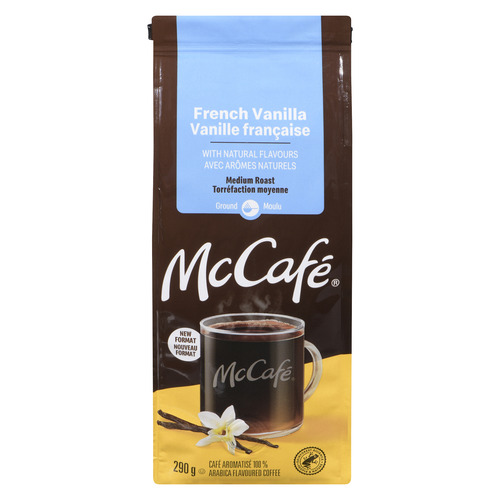 McCafe Premium French Vanilla Flavoured Ground Coffee