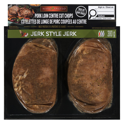 Marcangelo Pork Chops Jerk